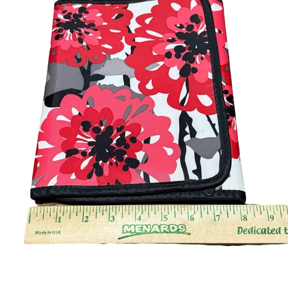 Thirty One Bold Bloom Red Fold It Up Organizer IPad/Tablet Holder